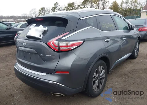 2018 Nissan Murano Sl z USA, uszkodzony, nr VIN 5N1AZ2MH3JN107825
